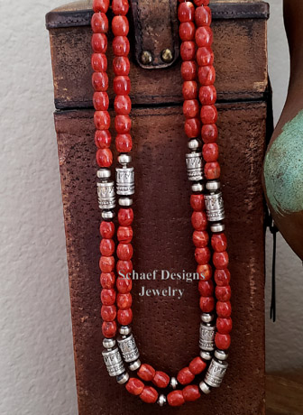 Schaef Designs Black onyx & sterling silver Southwestern Necklace | Arizona