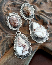  Schaef Designs Arizona Wildhorse Copper & Sterling Silver Southwestern Adjustable Bracelet | Arizona