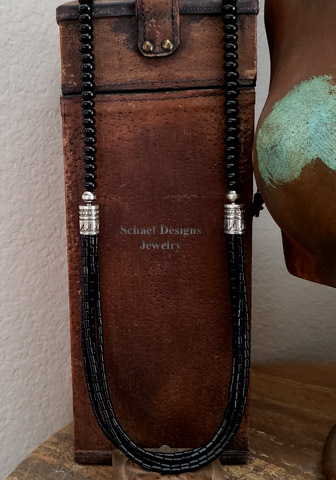 Schaef Designs Black Onyx Long Multi Southwestern Basics Necklace | Arizona