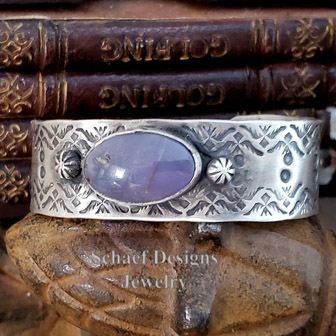  Schaef Designs Burro Creek & Sterling silver Cuff Bracelet | Arizona 