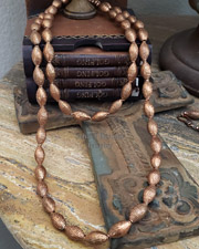  Schaef Designs LONG Copper Southwestern Wrapping Necklace | New Mexico