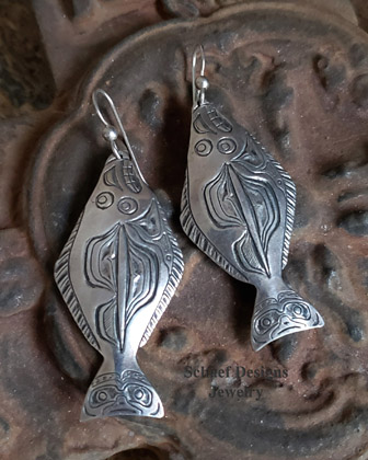 Sterling Silver artist signed 