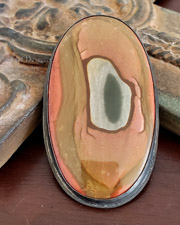 Schaef Designs LARGE Morrisonite in Black Sterling Silver Pendant | Arizona