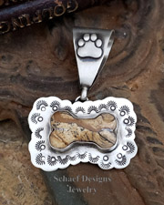 Schaef Designs Purple Spiny Oyster & Sterling Silver Southwestern Charm Bracelet Necklace | Arizona