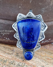 Schaef Designs small lapis pendant | Arizona 