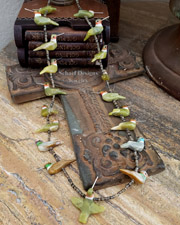 Matt Mitchell Fetish & Serpentine Necklace | Arizona