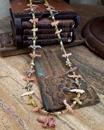 Schaef Designs Small fetish and serpentine layering necklace | Arizona