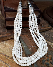 Schaef Designs 5 strand AZ wildhorse necklace | Arizona