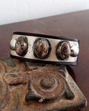 Arizona Wildhorse ID Leather bracelet | Arizona