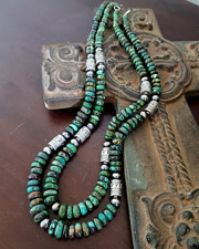 Schaef Designs Morrisonite & Stamped Sterling Silver Southwestern | Arizona